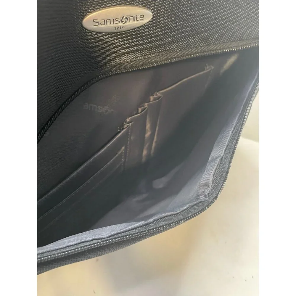 Samsonite padded laptop bag briefcase messenger shoulder strap 17